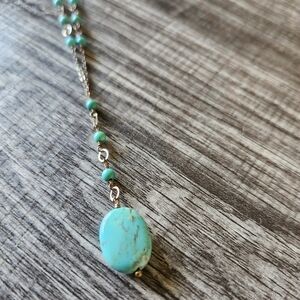 Turquoise Beaded Necklace
